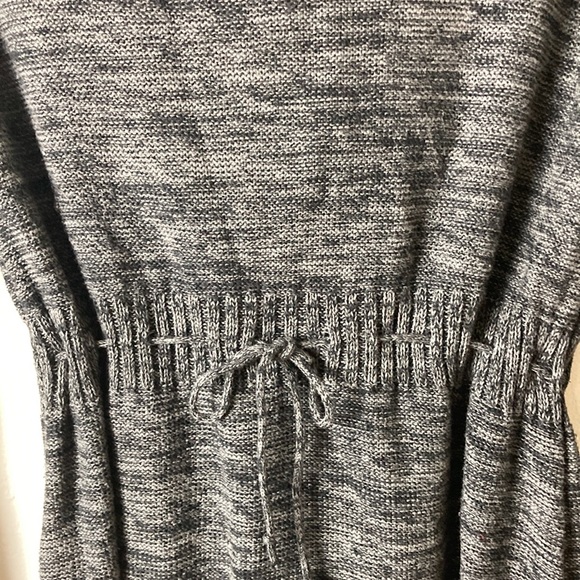 Roxy Heather Gray Long Sleeve Hoodie Mini Sweater Dress XL - Picture 3 of 8